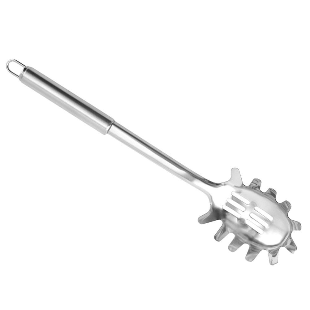 Spaghetti Spoon Noodle Stainless Kitchen Utensils Steel Server Cooking Portable Strain Italian Pasta