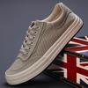 Новая весенняя мужская обувь в корейском стиле, универсальная, модная, повседневная, мужская парусиновая обувь, удобная и дышащая, нишевая тканевая обувь для мужчин