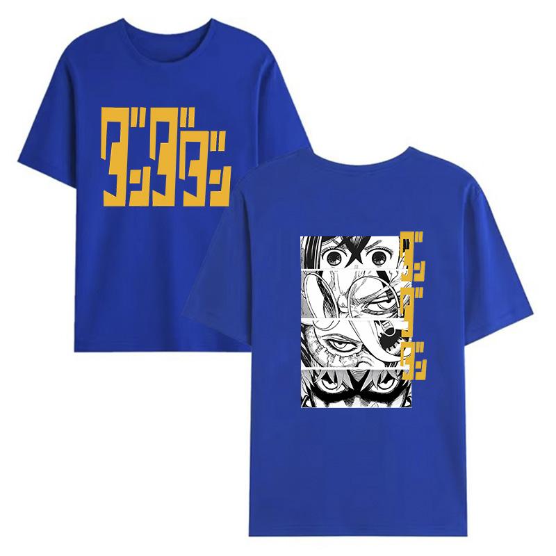 Dandadan Okarun хлопковая футболка унисекс женская дышащая классическая университетская футболка 2000-х годов корейская одежда эстетика хип-хоп