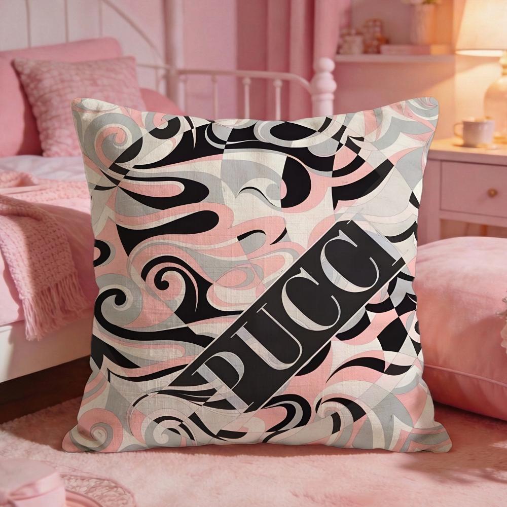 EEMILIO PPUCCIs Brand Cushion Cover Premium Comfort Reversible Pillow Cove Two In One Design For Any Room Car Interior