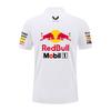 Red Bull Одежда гоночной команды Ферстаппена Одежда Формулы-1 2026 Лето Мужская хлопковая футболка-поло