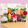 Vegetable Realistic Plush Toys Figures Heavy Particles Children Gift Collection