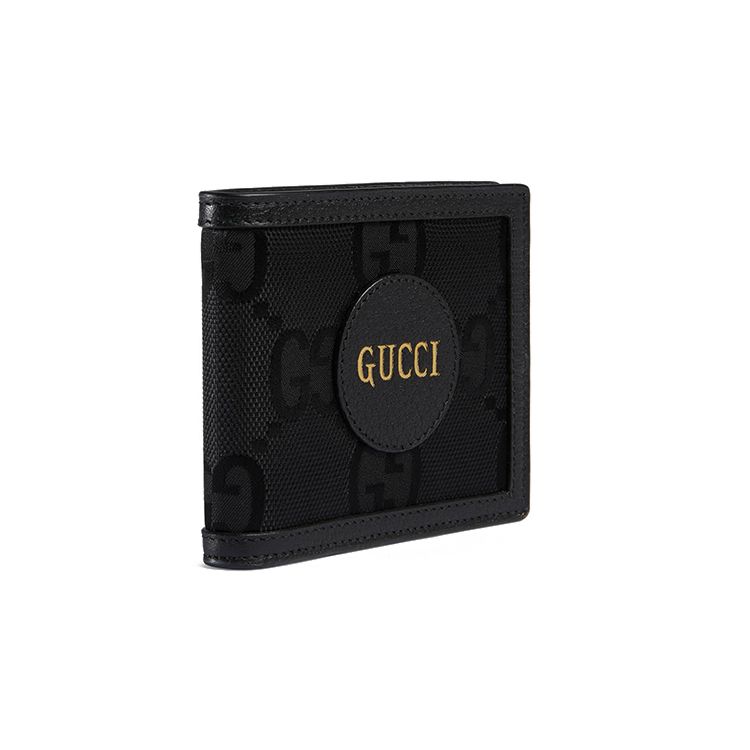 Gucci Серия 'Off The Grid' Экологичная Кожаный Кошелек Мужской Кошелек Черный 625573-H9HAN-1000