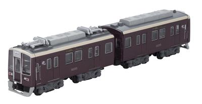 Пластиковая модель первого вагона серии 8200 поезда B Shorty Hankyu Railway (2 машины включены)