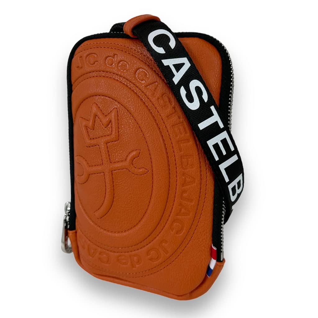 Castelbajac Porer Smartphone Shoulder Bag, 041101, Orange