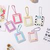 DIY Acrylic Cute Photo Frame Keychain & Sticker Decoration