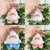 Plush Shark Hanging Doll Keychain Soft And Cute Stuffed Animal For Keyrings Or Bags