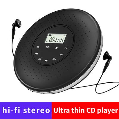 Портативный CD-плеер Интеллектуальный Bluetooth Walkman Сенсорный экран Ультратонкий CD-плеер Белый/Черный 142*142*29мм