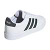 Adidas Neo Grand Court 2 Non-Slip Durable Low-Top Sneakers Unisex Sneakers Black White GW9204