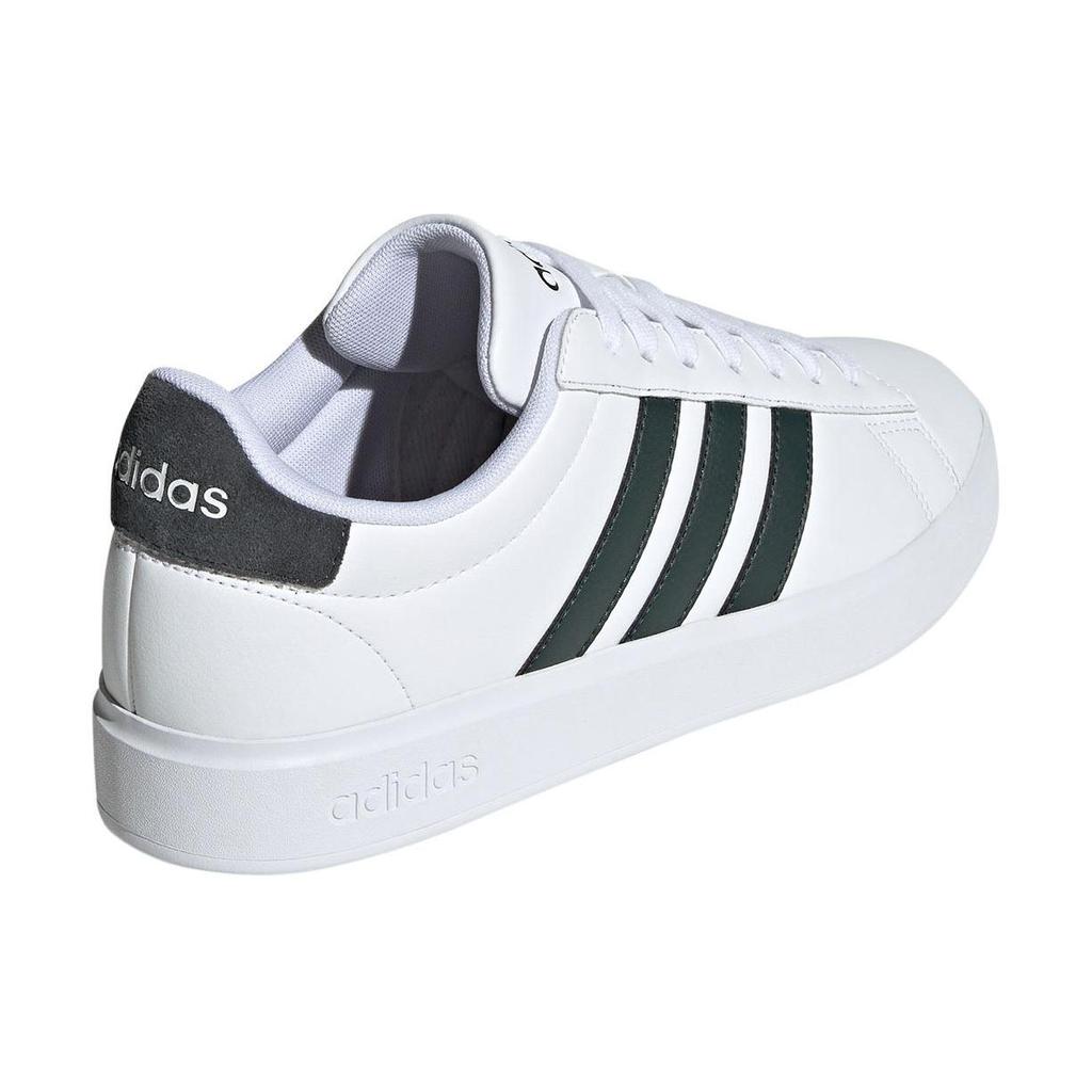 Adidas Neo Grand Court 2 Non-Slip Durable Low-Top Sneakers Unisex Sneakers Black White GW9204