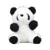 Adorable Curly Panda Plush Toy Keychain Soft Coral Fleece Stuffed Animal