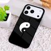 Tai chi Yin Yang soft Shockproof Phone Case for iPhone 17 Air 16e 15 11 12 14 13 Pro Max Cover Coque