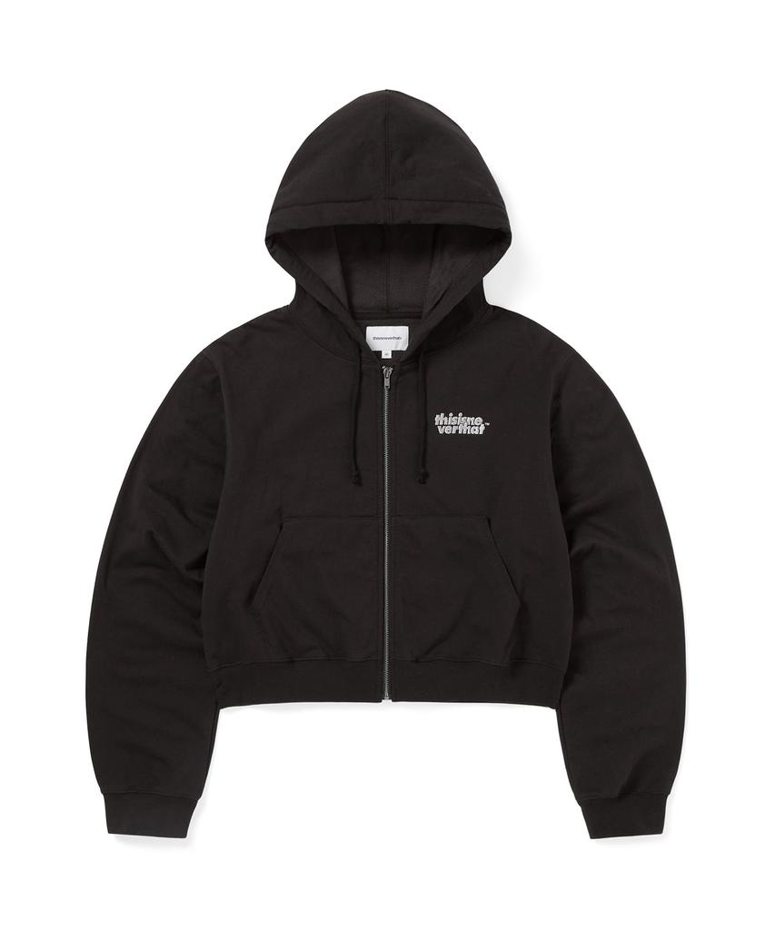 Thisisneverthat Термальная толстовка на молнии Lt W Off Black