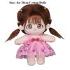 Accessories Princess Dress Cute Fashion Dresses Skirt  20cm Cotton Doll/EXO Idol Dolls