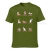 English Bulldog Yoga Funny Tshirts Top Top Tshirts Tops Tees Faddish Cotton Comfortable Funny Boy