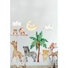 Cute Baby Animals Roommates Kids Room Wall Sticker Set