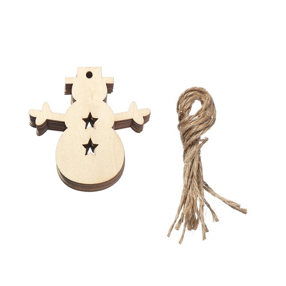 Christmas Tree Ornaments Christmas Decorations Christmas Tree Pendant Wooden Tags Wooden Slices