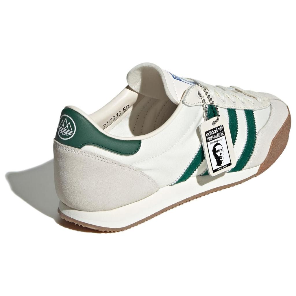 Liam Gallagher x adidas LG2 SPZL Бутылочно-зеленые Унисекс Кроссовки Кремовый Кремово-белый Колледжский-зеленый IF8358