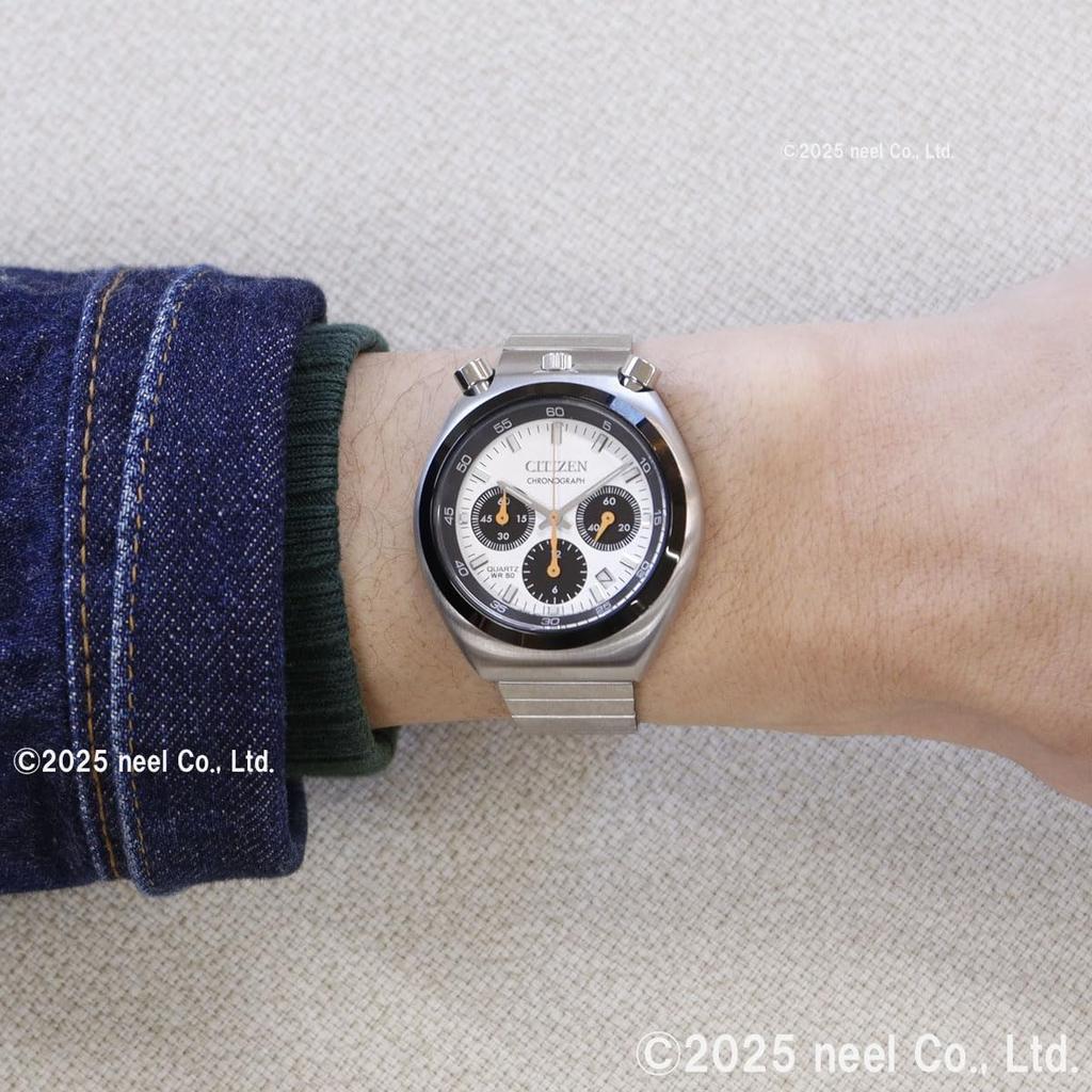 Citizen КОЛЛЕКЦИЯ ЗАПИСЕЙ ЧАСЫ TSUNO CHRONO Белые [Citizen Collection] AN3660-81A Мужские