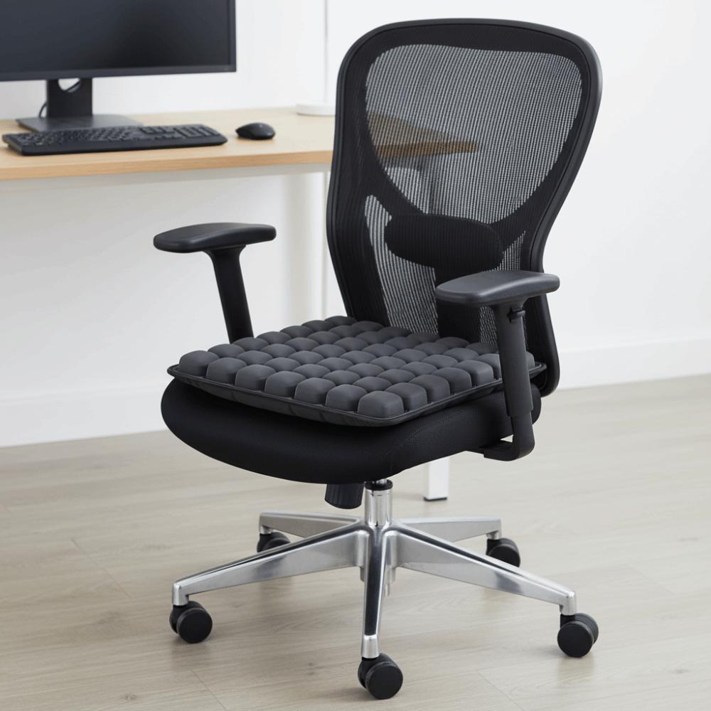 3D Inflatable Cushion Square Ergonomic Chair Cushion Air Cell Seat Cushion For Long Sitting