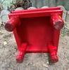 Hand Painted Wooden Chowki | Traditional Indian Pooja Bajot | Colorful Folk Art Decor