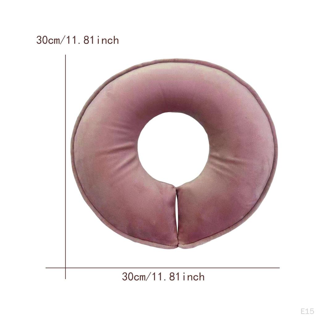 Face Down Pillow Breathable Headrest Massage Bed Comfort Memory Foam U Shape Neck