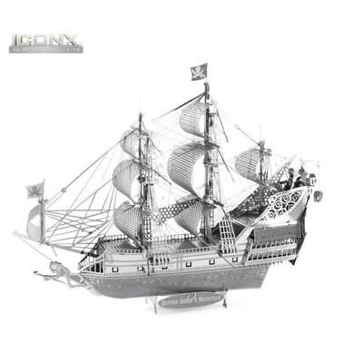 Metal Earth Fascinations Iconx Queen Anne's Revenge 3D-пазл из металла