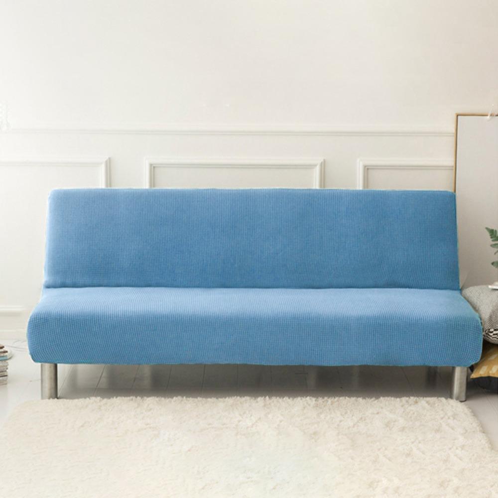Removable Futon Sofa Cover Elastic Bench Cover Household Armless Sofa Slipcover  Home