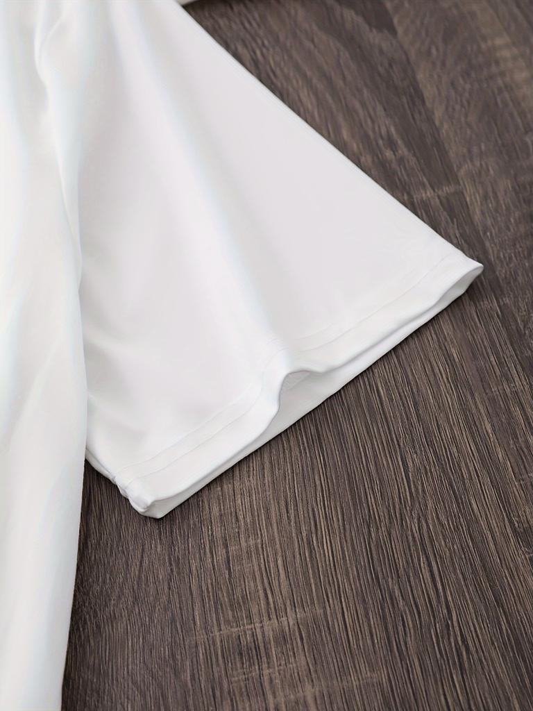 Футболка Regular Fit Crew Neck - повседневная с религиозным сатирическим графическим принтом, трикотажная ткань, всесезонная одежда для взрослых