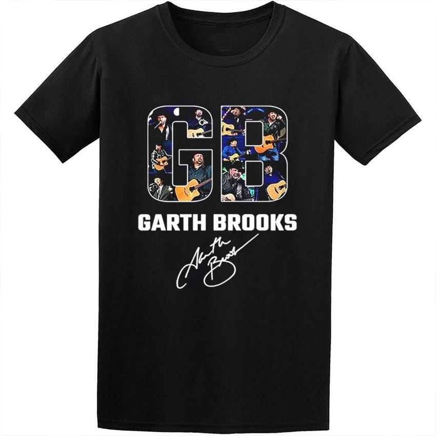 Новая футболка с подписью Garth Brooks Legend Подарок для фанатов Унисекс S-5XL Футболка SS1723 Унисекс Футболка