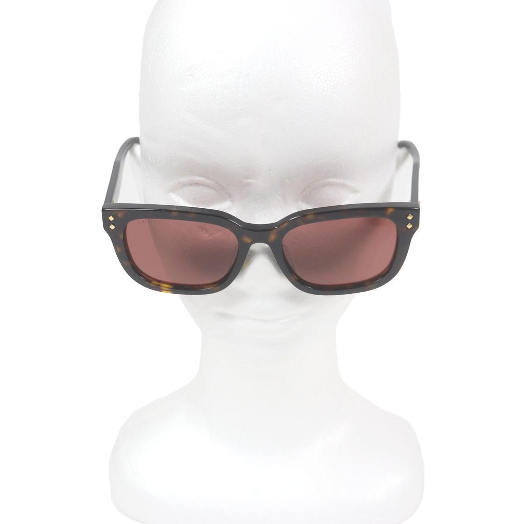 Безупречные солнцезащитные очки GUCCI с мраморным узором, коричнево-розовые, мужские, GG1605SK, б/у