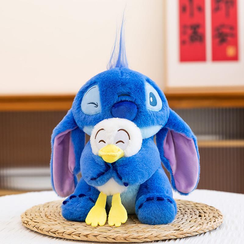 Cute Stitch Christmas And Musical Instrument Series Plush Doll Children Toy For Kids Holiday Gifts