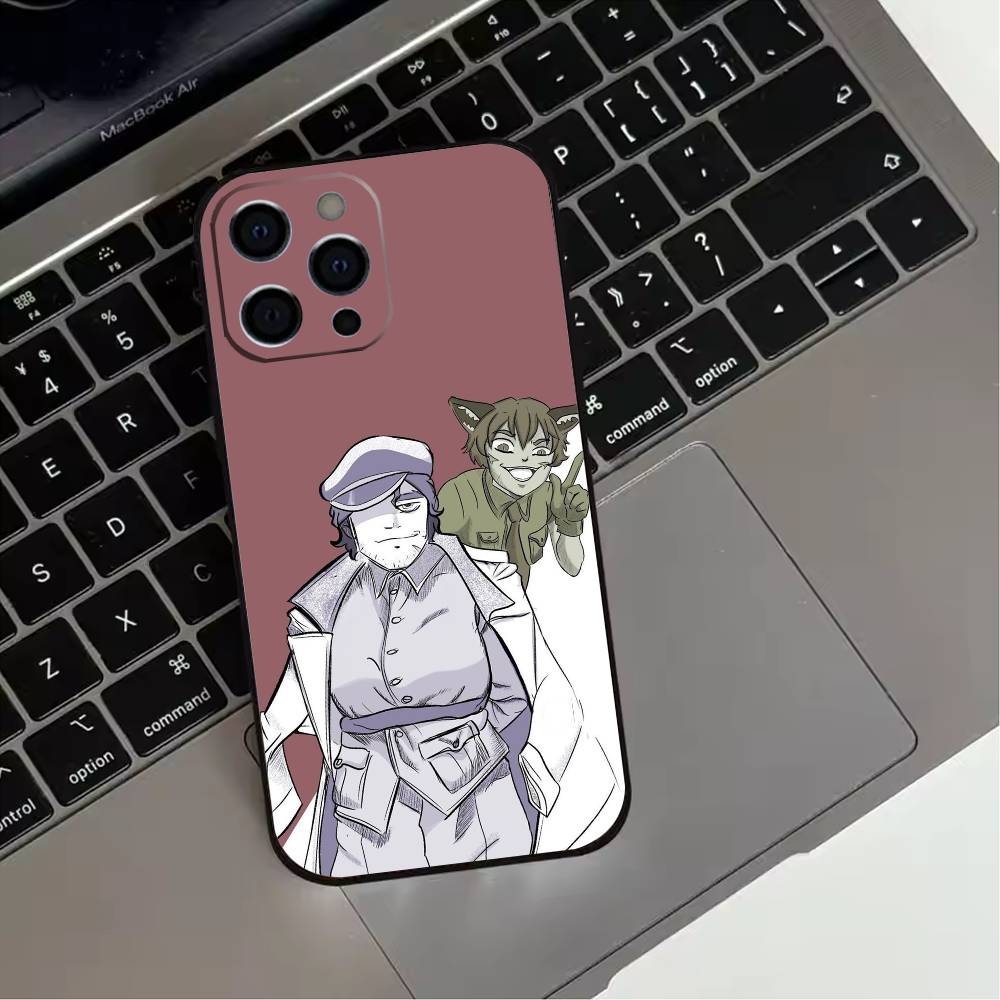 B-Boyfriend to Death BTD game Phone Case For iPhone 17,16,15,14,13,12,11 Plus,Pro Max,XS,Soft Silicone Black Cover