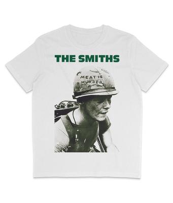 The Smiths - Мясо — это убийство - Зеленый текст - Версия 2 - Органическая футболка