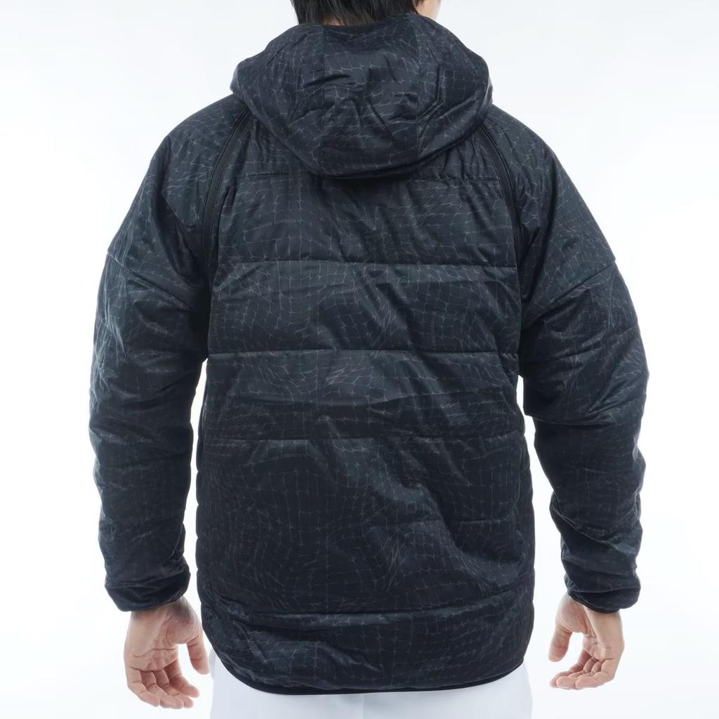 [New Balance] Мужская водоотталкивающая утепленная куртка на молнии 2-в-1 (Стрейч / Термотоп Влагоотводящий и Теплогенерирующий) / 012-3220003 010_Черный 5 [L]