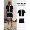 Za2025 Spring New Women Clothes Round Neck Outerwear 2142014 401 Mini Skirt 2142024 401