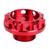 Car Engine Oil Cap Cover Replacement Accessories Fit for Honda B16 B18 B20 K20 K24 BKRed