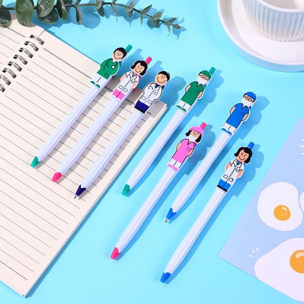Black Ballpoint Pen Stationery Signature Pen New Nurse Pen