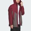 Adidas City Escape Blocking Jacket Men Jacket Dark-Red JE8577