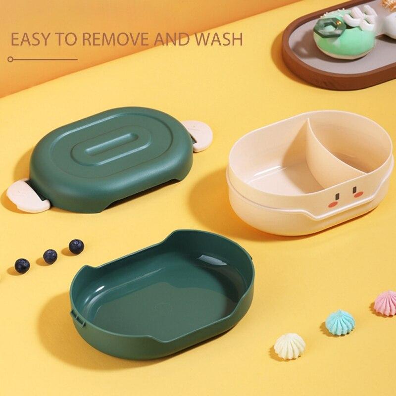 Робот в форме мультфильма Bento Box Сэндвич-бокс Посуда Bento Контейнер для еды