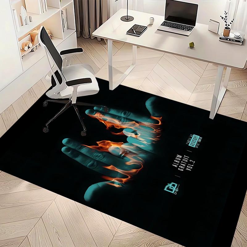 Jul Fait d'or Printed Absorbent Washable Carpet, Non-Slip Bathroom Mats, Kitchen Rugs, Yoga Mat,Living Room Entrance, Camping Picnic Rugs