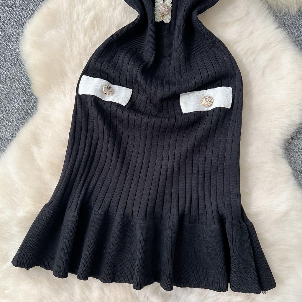 Летние женские элегантные мини-платья с V-образным вырезом и коротким рукавом