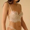 "Сексуальный бюстгальтер на косточках из французского кружева для женщин с полной грудью - U-образный, с открытой спиной, модель 079B"