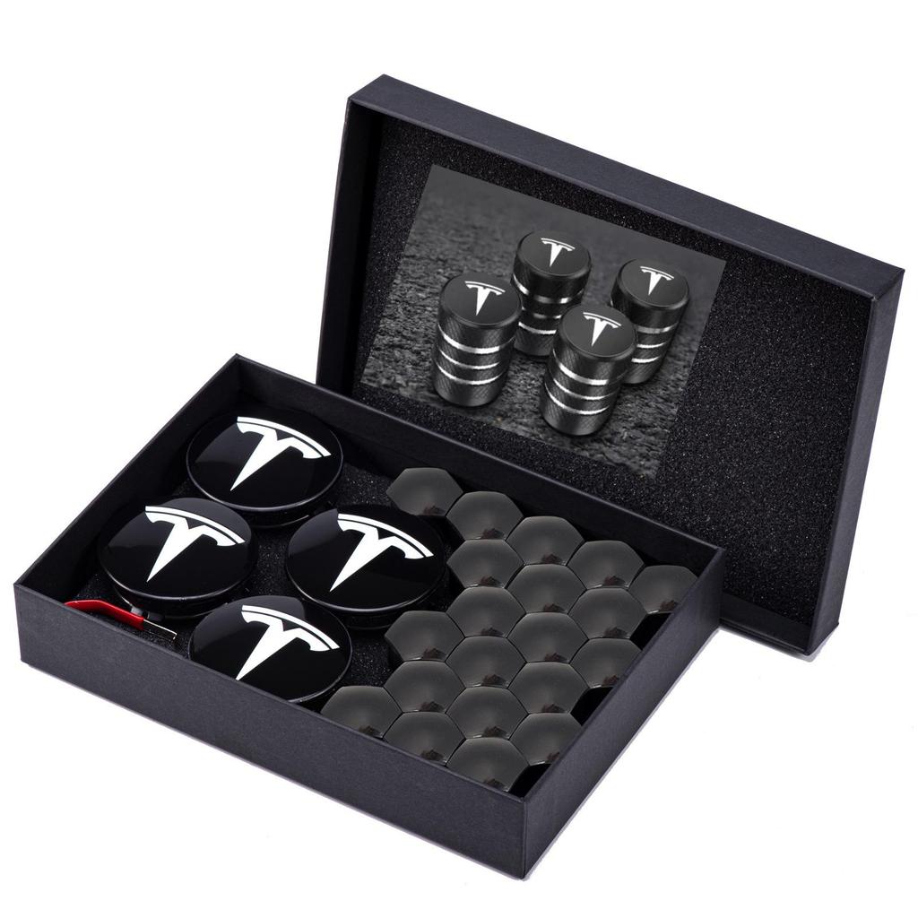 TYTU6 56/57MM 4pcs 25PCS 29PCS for Tesla Model 3 S/X ModelY 2025Juniper Badge Covers Hub Caps Hub Center Caps Auto Accessories Style