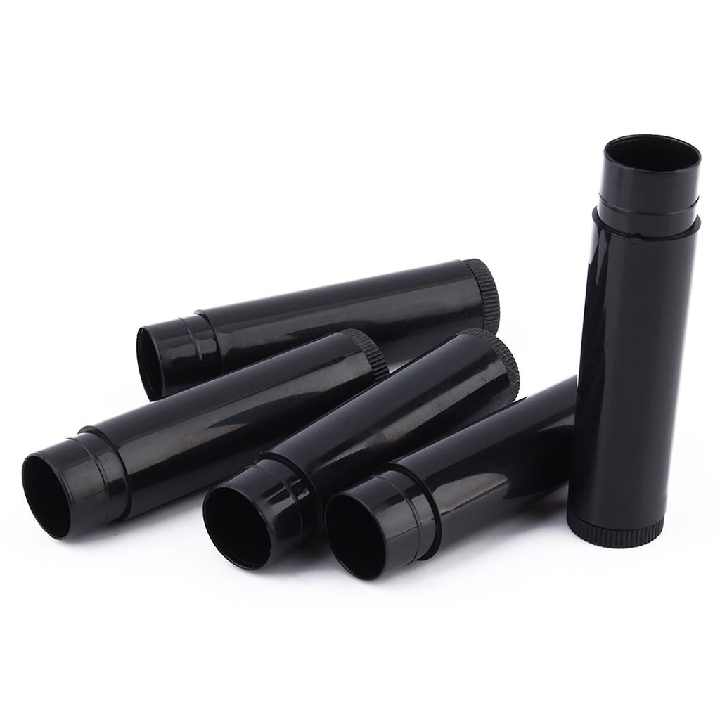Empty Plastic Lipstick Tubes, 100PCS 5ml Empty Lipstick Lip Balm Container Tube, Portable for Lip Gloss Balm with Safe Plastic Material, Refillable