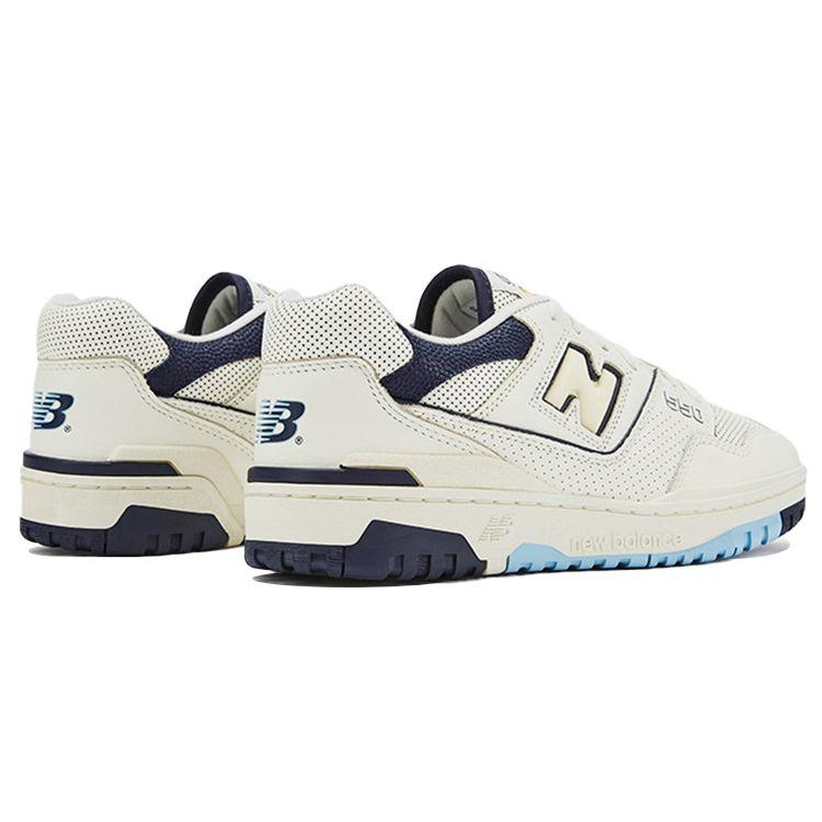 Рич Пол x New Balance 550 Белые Темно-синие Унисекс Кроссовки BB550RP1