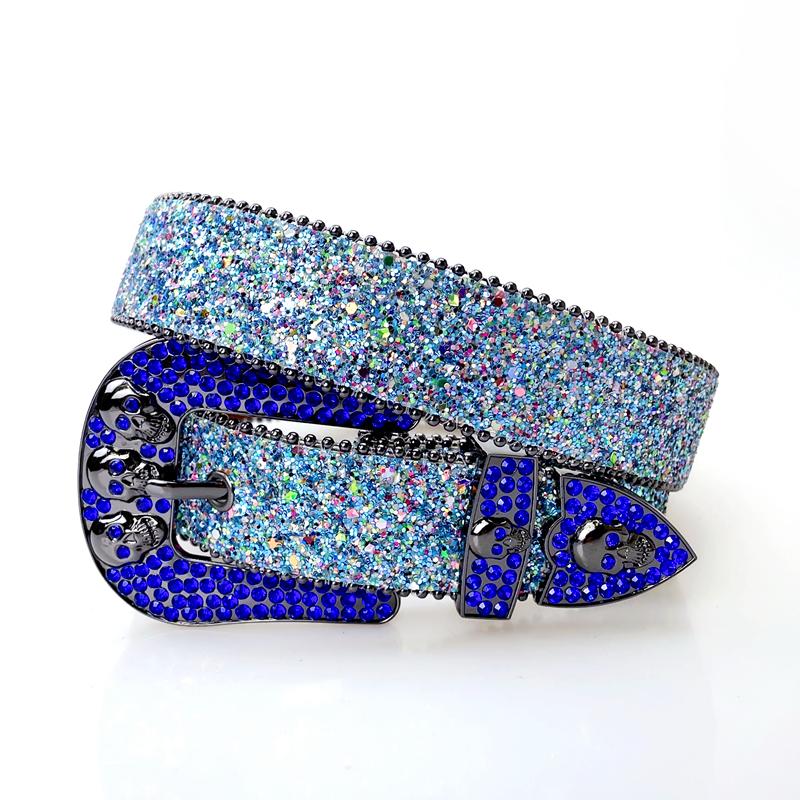 Ремни в стиле панк-рок со стразами в стиле вестерн, модные роскошные ремни с шипами, блестящие ремни с бриллиантами, ковбойский ремень для ковбойских девушек, готические джинсы