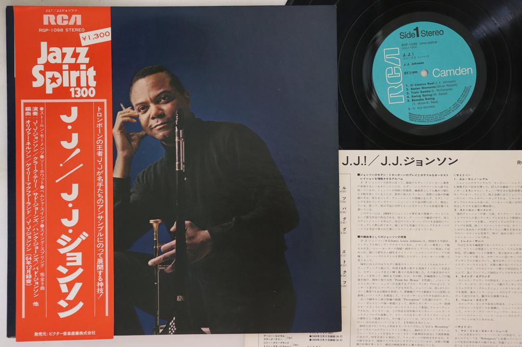LP Record JJ JOHNSON - JJ RGP1098 RCA Japan Obi Jazz Used
