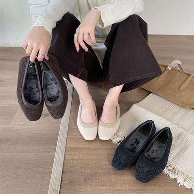 Французские балетки на мягкой подошве для женщин на осень 2025 года, новые модели, бабушкины туфли с неглубоким вырезом для ношения с юбками, Мэри Джейн