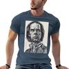 Nick Cave blackwhite sketch TShirt Casual Simple Design Short Sleeve Shirt
